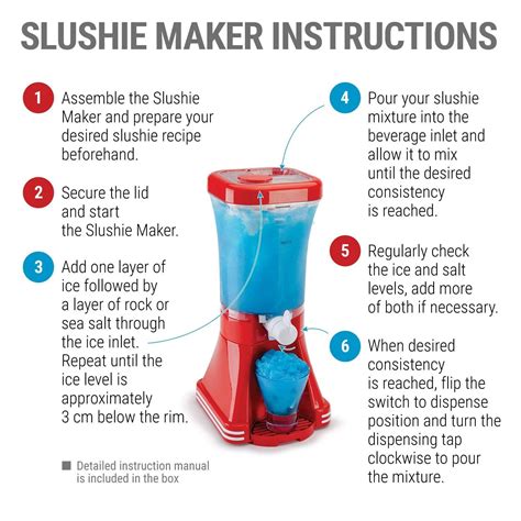 Magic slushy maker squeeze cip